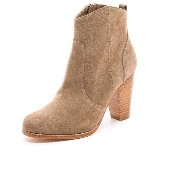 SOLD - Joie Dalton Suede Booties Sz 36.5 - Picture 2 of 15